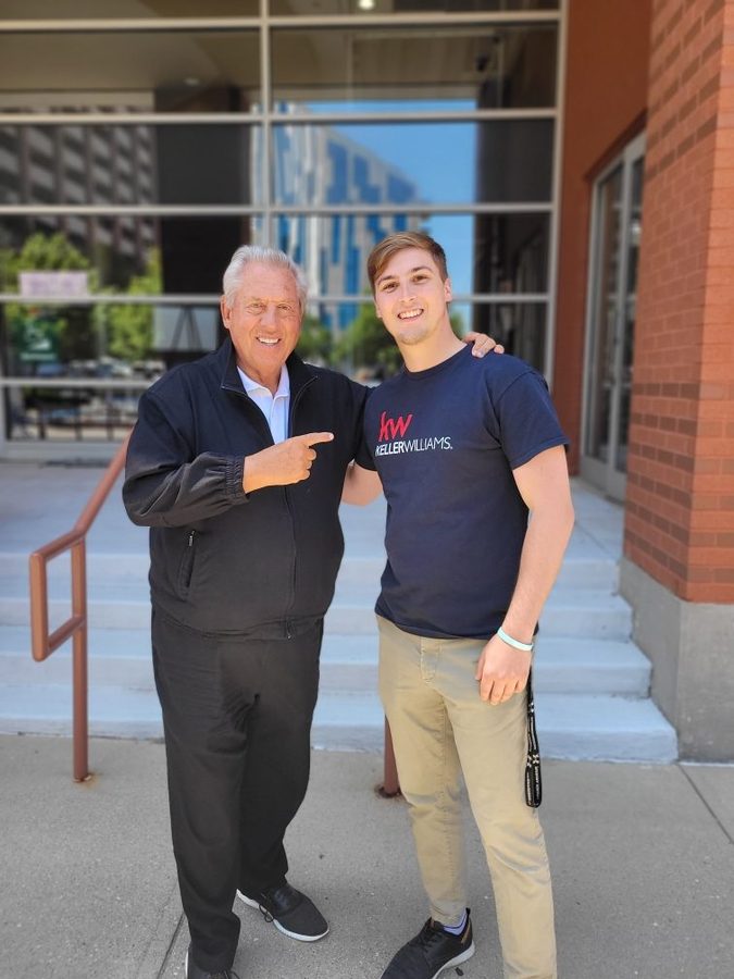 Trevor Amrein with John Maxwell